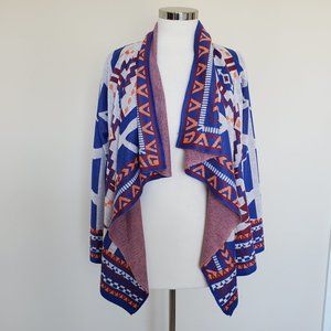 Flying Tomato Sz Small Open Front Cardigan Sweater